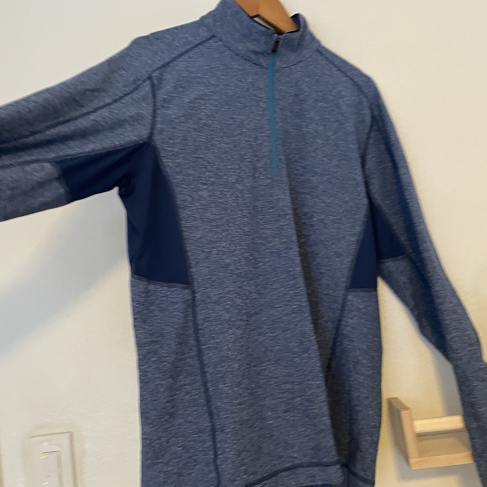 Lululemon Men's Blue Velocity 1/4 Zip Pullover Jacket Size‎ X Large